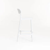SKYROS KITCHEN STOOL - WHITE