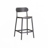 SKYROS KITCHEN STOOL - DARK GREY