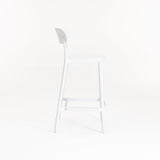 SKYROS KITCHEN STOOL - WHITE