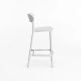 SKYROS KITCHEN STOOL - LIGHT GREY