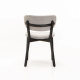 SOFIA WOODEN DINING CHAIR-BLACK LEG