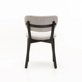 SOFIA WOODEN DINING CHAIR-BLACK LEG