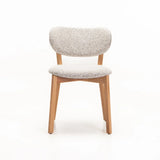 SOFIA WOODEN DINING CHAIR-NATURAL LEG