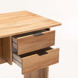 SOHO 120CM 2 DRAWER DESK - WILD OAK
