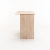 SOHO 120cm 2 DRAWER DESK - LIGHT OAK