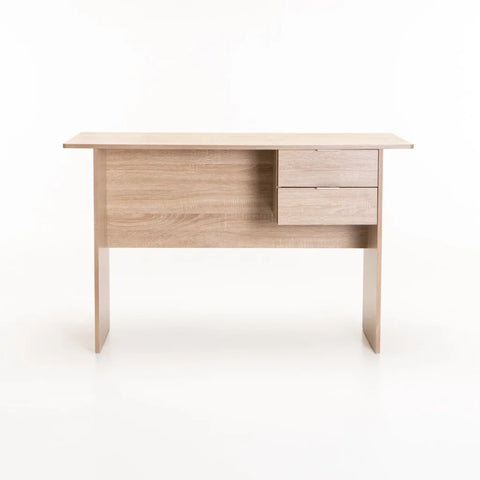 SOHO 120cm 2 DRAWER DESK - LIGHT OAK