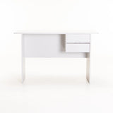 SOHO 120cm 2 DRAWER DESK - WHITE