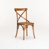 TANZA DINING CHAIR - BROWN