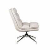 TATE FABRIC CHAIR W/SWIVEL - OATMEAL