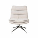 TATE FABRIC CHAIR W/SWIVEL - OATMEAL