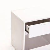 THETA 1 DRAWER PEDESTAL - WHITE