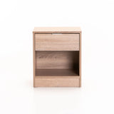 THETA 1 DRAWER PEDESTAL - LIGHT OAK