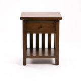 TIKKA 1 DRAWER PEDESTAL - WALNUT