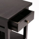TIKKA 1 DRAWER PEDESTAL - MAHOGANY