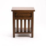 TIKKA 1 DRAWER PEDESTAL - WALNUT