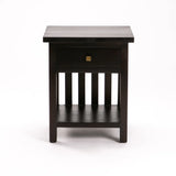 TIKKA 1 DRAWER PEDESTAL - MAHOGANY
