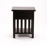 TIKKA 1 DRAWER PEDESTAL - MAHOGANY