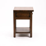 TIKKA 1 DRAWER PEDESTAL - WALNUT