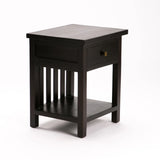 TIKKA 1 DRAWER PEDESTAL - MAHOGANY