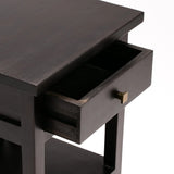 TIKKA 1 DRAWER PEDESTAL - MAHOGANY