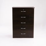 TITAN 5 DRAWER CHEST - WENGE