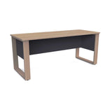 TOGO 180cm DESK - OAK/GREY
