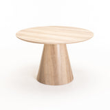 TREVI 120cm ROUND DINING TABLE - OAK