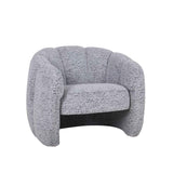 TULIP FABRIC CHAIR - GREY