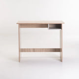 UNO 90cm DESK - LIGHT OAK/LIGHT GREY