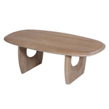 VEDA 130x70cm SOLID WOOD COFFEE TABLE