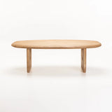 VEDA 130x70cm SOLID WOOD COFFEE TABLE