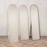 VEGA 160cm STANDING MIRROR - BLACK