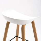 VEGAS LUXURY KITCHEN STOOL - WHITE