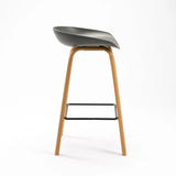 VEGAS LUXURY KITCHEN STOOL - DARK GREY