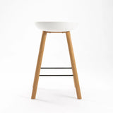 VEGAS LUXURY KITCHEN STOOL - WHITE