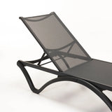 VENICE SUN LOUNGER - DARK GREY