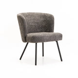 VIENNA FABRIC CHAIR - GREY