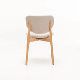 VIOLA WOODEN DINING CHAIR - WALNUT LEG