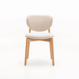 VIOLA WOODEN DINING CHAIR-NATURAL LEG