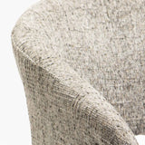 WILLOW TEXTURED FABRIC CHAIR - GREY