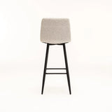 YARA FABRIC BARSTOOL - CREAM
