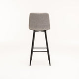 YARA FABRIC BARSTOOL - GREY
