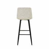 YARA FABRIC BARSTOOL - CREAM