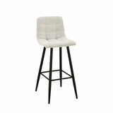 YARA FABRIC BARSTOOL - CREAM