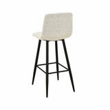 YARA FABRIC BARSTOOL - CREAM