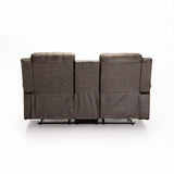 YAZ LUXURY FABRIC 2RR WITH CONSOLE - GREY
