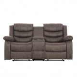 YAZ LUXURY FABRIC 2RR WITH CONSOLE - GREY