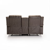 YAZ LUXURY FABRIC 2RR WITH CONSOLE - GREY