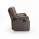 YAZ LUXURY FABRIC 2RR WITH CONSOLE - GREY