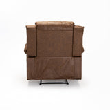 YAZ LUXURY FABRIC ARMCHAIR RECLINER - BROWN